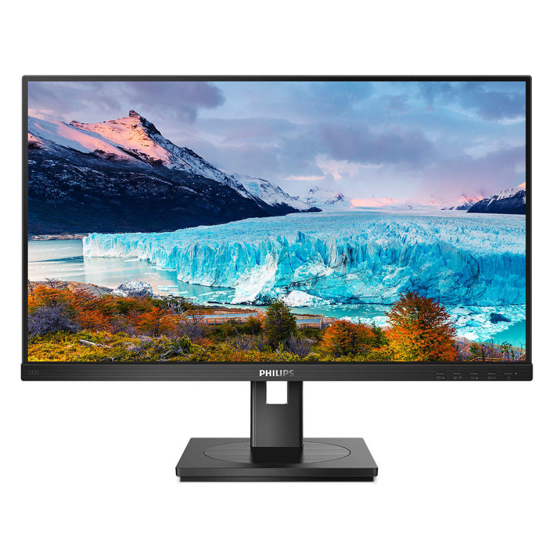 Philips S Line 243S1/00 Monitor PC 60,5 cm (23.8") 1920 x 1080 Pixel Full HD LCD Nero