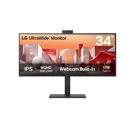 LG 34BA85QE-B Monitor PC 86,4 cm (34") 3440 x 1440 Pixel Wide Quad HD LCD Nero