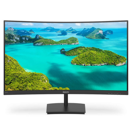 Philips E Line 241E1SCA/00 Monitor PC 59,9 cm (23.6") 1920 x 1080 Pixel Full HD LCD Nero