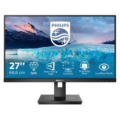 Philips S Line 275S1AE 00 LED display 68,6 cm (27") 2560 x 1440 Pixel 2K Ultra HD LCD Nero