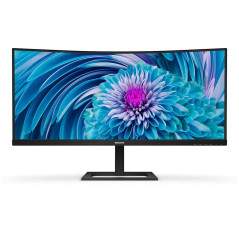 Philips E Line 346E2CUAE 00 Monitor PC 86,4 cm (34") 3440 x 1440 Pixel Wide Quad HD+ LCD Nero