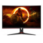 AOC G2 C27G2E/BK Monitor PC 68,6 cm (27") 1920 x 1080 Pixel Full HD Nero, Rosso