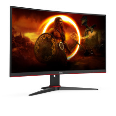 AOC G2 C27G2E BK Monitor PC 68,6 cm (27") 1920 x 1080 Pixel Full HD Nero, Rosso