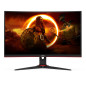 AOC G2 C24G2AE/BK Monitor PC 59,9 cm (23.6") 1920 x 1080 Pixel Full HD LED Nero, Rosso