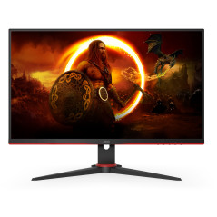 AOC G2 Q27G2E BK Monitor PC 68,6 cm (27") 2560 x 1440 Pixel Quad HD Nero, Rosso