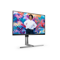 AOC Q27U3CV Monitor PC 68,6 cm (27") 2560 x 1440 Pixel 4K Ultra HD LCD Nero