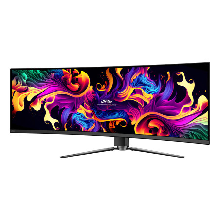 MSI MPG 491CQP QD-OLED Monitor PC 124,5 cm (49") 5120 x 1440 Pixel DQHD Nero