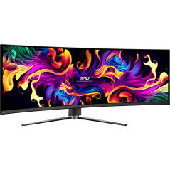 MSI MPG 491CQP QD-OLED Monitor PC 124,5 cm (49") 5120 x 1440 Pixel DQHD Nero