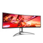 AOC B2 AG493UCX2 Monitor PC 124 cm (48.8") 5120 x 1440 Pixel Quad HD LED Nero