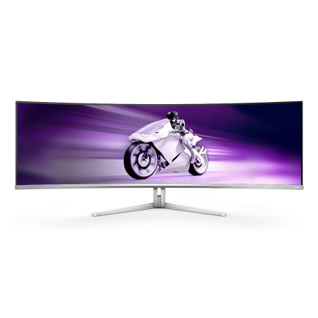 Philips Evnia 8000 49M2C8900/00 Monitor PC 124,2 cm (48.9") 5120 x 1440 Pixel Dual QHD QD-OLED Bianco