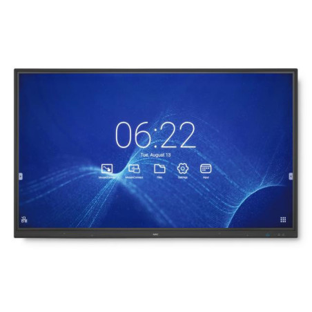 NEC MultiSync CB861Q Pannello piatto per segnaletica digitale 2,18 m (86") IPS 350 cd/m² 4K Ultra HD Nero Touch screen 12/7