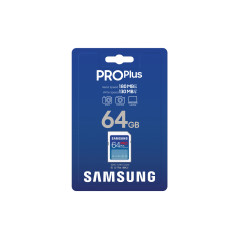 Samsung PRO Plus SD Card - Scheda di memoria 64GB (2023)