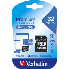 Verbatim Premium 32 GB MicroSDHC Classe 10