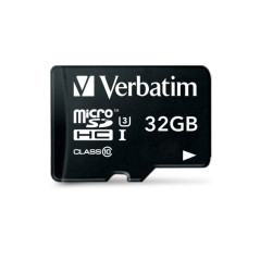 Verbatim Pro 32 GB MicroSDHC UHS Classe 10