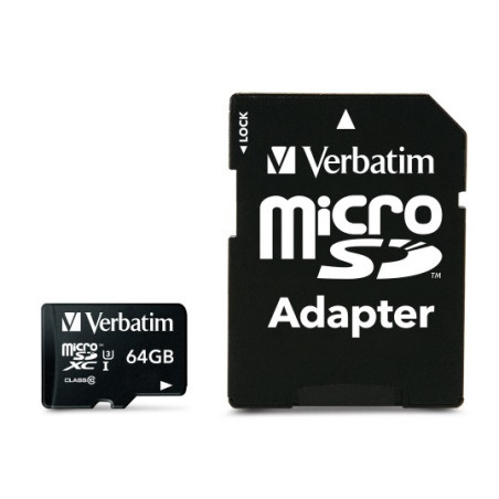 Verbatim Pro 64 GB MicroSDXC UHS Classe 10