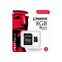 Kingston Technology Industrial 8 GB MicroSDHC UHS-I Classe 10