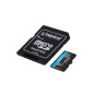 Kingston Technology Scheda microSDXC Canvas Go Plus 170R A2 U3 V30 da 64GB + adattatore