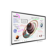 Samsung WM65B lavagna interattiva 165,1 cm (65") 3840 x 2160 Pixel Touch screen Grigio, Bianco