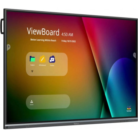 Viewsonic IFP6550-5F lavagna interattiva 165,1 cm (65") 3840 x 2160 Pixel Touch screen Nero HDMI