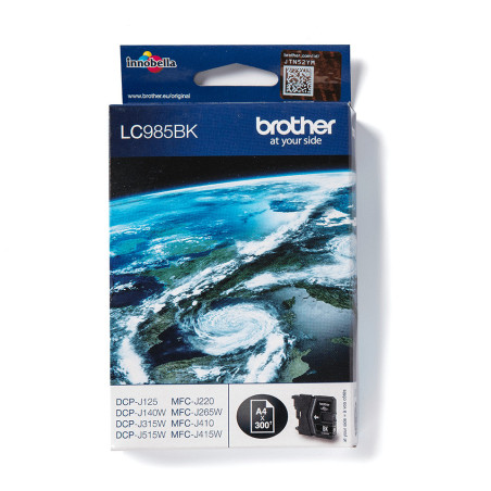 Brother LC985BK cartuccia d'inchiostro 1 pz Originale Nero