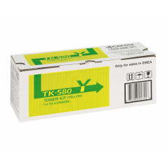 KYOCERA TK-580Y cartuccia toner 1 pz Originale Giallo