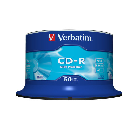 Verbatim CD-R Extra Protection 700 MB 52x 50 pz