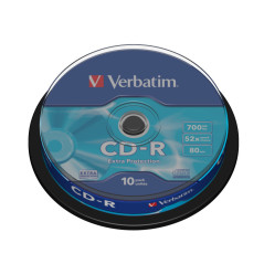 Verbatim CD-R Extra Protection 700 MB 52x 10 pz