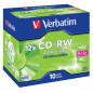 Verbatim CD-RW 12x 700 MB 10 pz