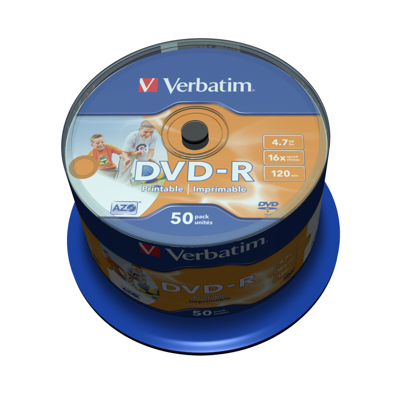 Verbatim 43533 DVD vergine 4,7 GB DVD-R 50 pz