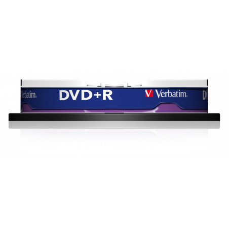 Verbatim DVD+R Matt Silver 4,7 GB 10 pz