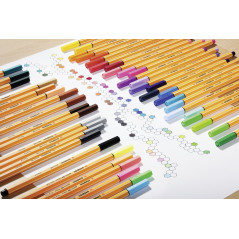 STABILO Point 88 Confezione 10 fineliner multicolore