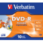 Verbatim 43521 DVD vergine 4,7 GB DVD-R 10 pz