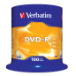 Verbatim DVD-R Matt Silver 4,7 GB 100 pz