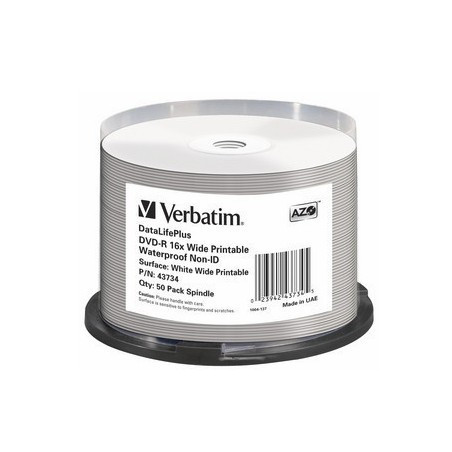 Verbatim DataLifePlus 4,7 GB DVD-R 50 pz