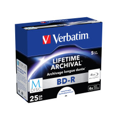 Verbatim M-Disc 4x BD-R 25 GB 5 pz