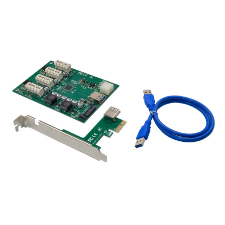 Conceptronic EMRICK10G scheda di interfaccia e adattatore Interno PCIe