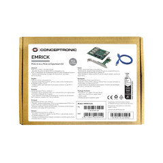 Conceptronic EMRICK10G scheda di interfaccia e adattatore Interno PCIe