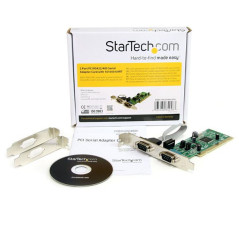 StarTech.com Scheda adattatore seriale PCI RS-422 485 a 2 porte con 161050 UART