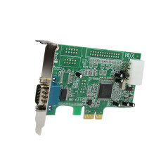 StarTech.com Scheda Seriale PCI Express con 1 Porta - Controller PCIe RS232 - 16550 UART - Scheda Seriale di Espansione DB9 a