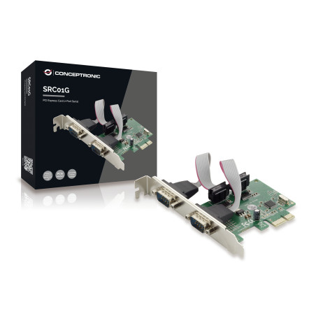 Conceptronic SRC01G scheda di interfaccia e adattatore Interno RS-232