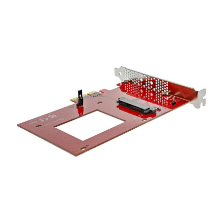 StarTech.com Scheda Adattatore PCI Express ad U.2 NVMe SSD - SFF-8639 da 2,5" PCIe 3.0 x4