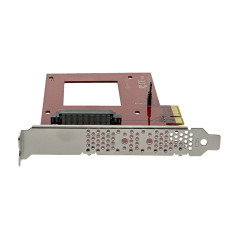 StarTech.com Scheda Adattatore PCI Express ad U.2 NVMe SSD - SFF-8639 da 2,5" PCIe 3.0 x4