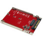 StarTech.com Adattatore Host per Drive M.2 a U.2( SFF-8639) PCIe NVMe SSD