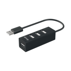 Equip 128955 hub di interfaccia USB 2.0 480 Mbit s Nero