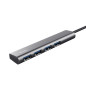 Trust Halyx USB 3.2 Gen 1 (3.1 Gen 1) Type-A 5 Mbit/s Nero, Grigio