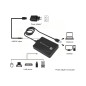 Conceptronic HUBBIES11B replicatore di porte e docking station per laptop USB 3.2 Gen 1 (3.1 Gen 1) Type-A Nero