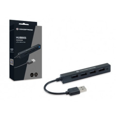 Conceptronic HUBBIES05B hub di interfaccia USB 2.0 480 Mbit s Nero