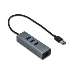 i-tec Metal U3METALG3HUB hub di interfaccia USB 3.2 Gen 1 (3.1 Gen 1) Type-A 5000 Mbit/s Grigio