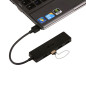 i-tec Advance U3HUB404 hub di interfaccia USB 3.2 Gen 1 (3.1 Gen 1) Type-A 5000 Mbit/s Nero