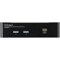 StarTech.com Switch KVM HDMI USB 2 porte, con audio e hub USB 2.0